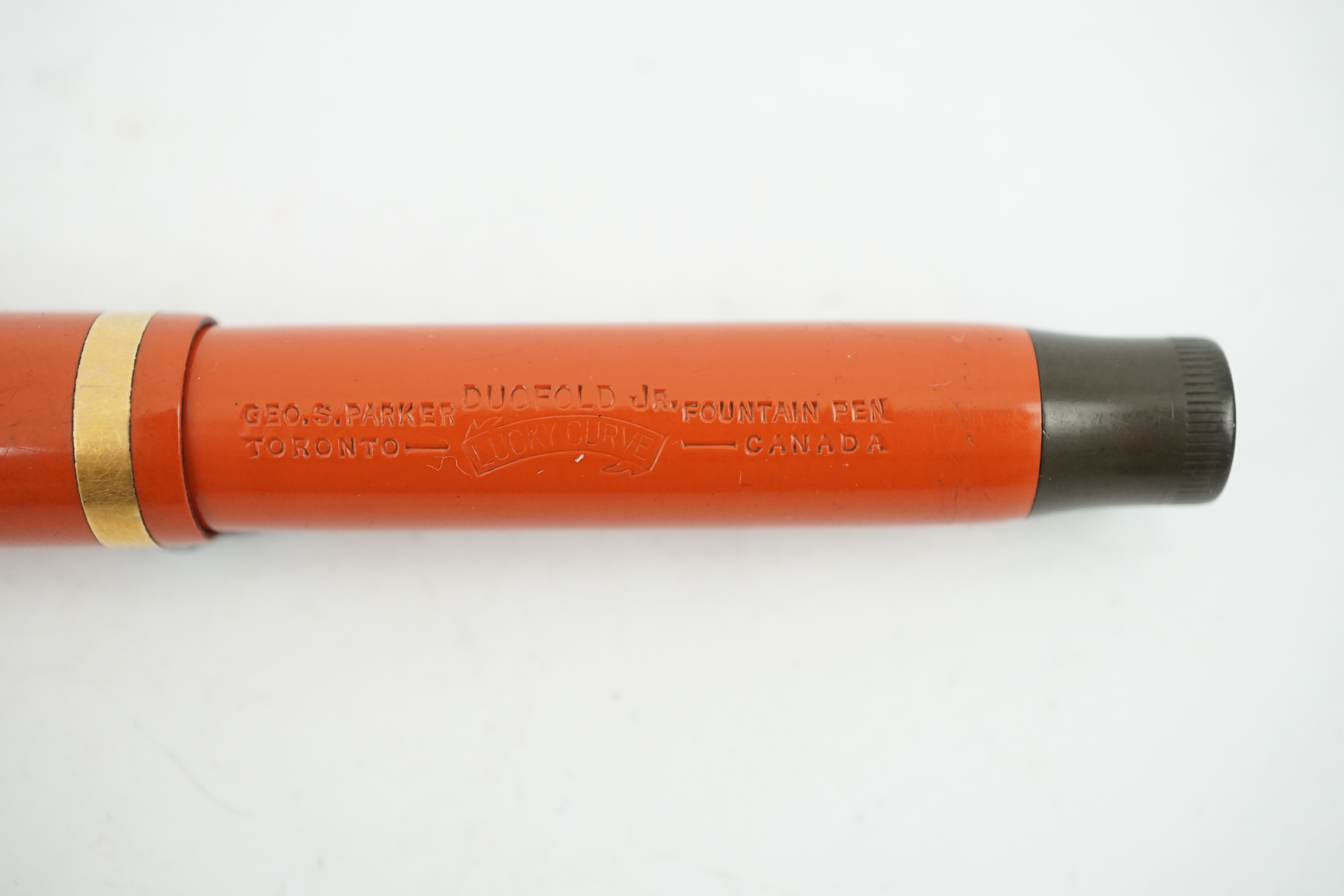 A Parker Lucky Curve Duofold Junior